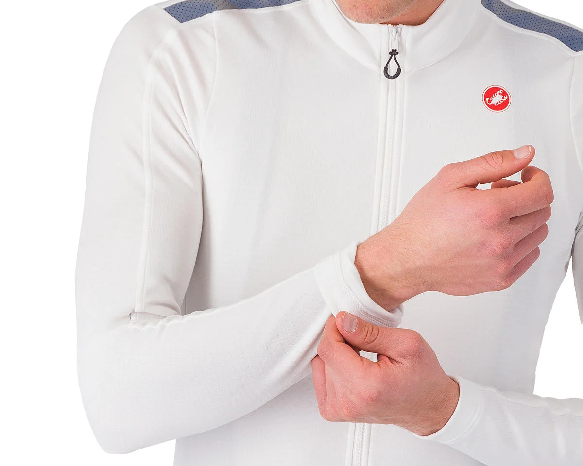 Castelli Puro 4 Long Sleeve Jersey (Ivory) (2XL) - view 5